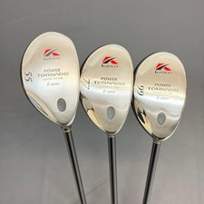 USED Kasco Power Tornado E-spec Hybrid Set 55...