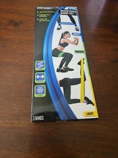 Pro Strength 3 Pack Resistance Band Set: Light, Medium  Heavy Color Coded- NEW