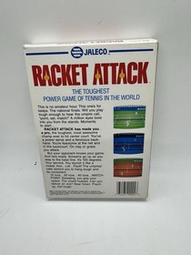 Racket Attack - NES Nintendo - Complete CIB + Reg Card Nice!