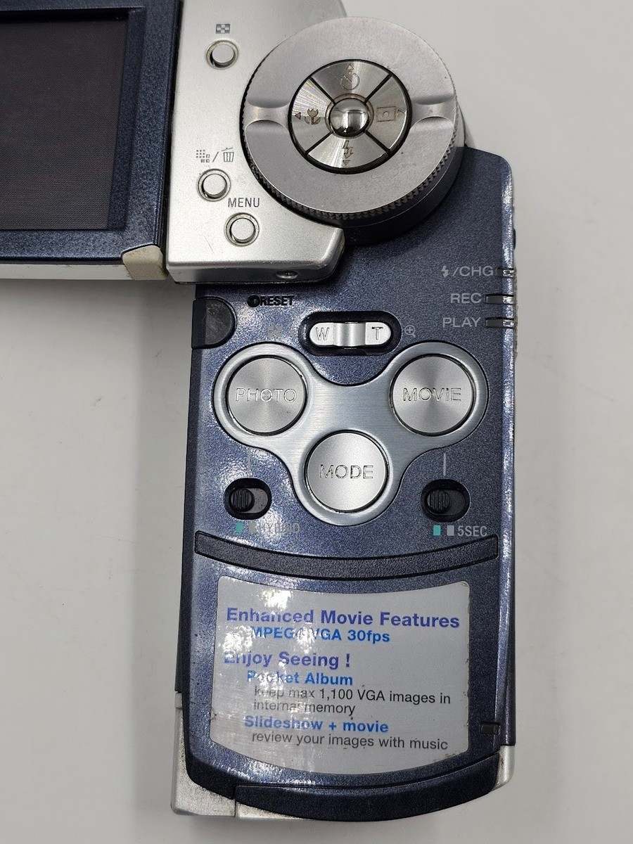Sony Cyber-shot DSC-M2 5.1 MP Digital Camera Silver - Working | eBay
