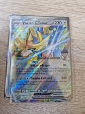 ✨✨Carte Pokémon Zacian Ex de Nabil  111/159  -  Aventures Ensemble  FR NEUF