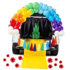 89 Pcs Wizard Halloween Trunk or Treat Car Decorations Kit for SUV Halloween