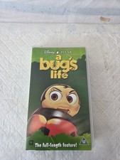 A Bugs Life VHS, 1999 Kids, Pixar, Disney untested