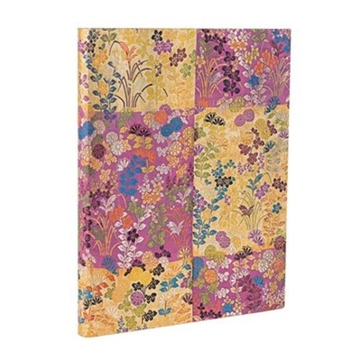 Japanese Kimono Kara-Ori Pink Softcover Flexi Ultra Lin (Diary)