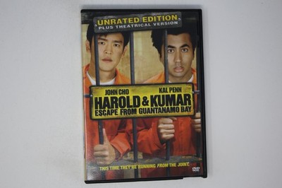Harold & Kumar Escape From Guantanamo Bay Unrated Edition DVD