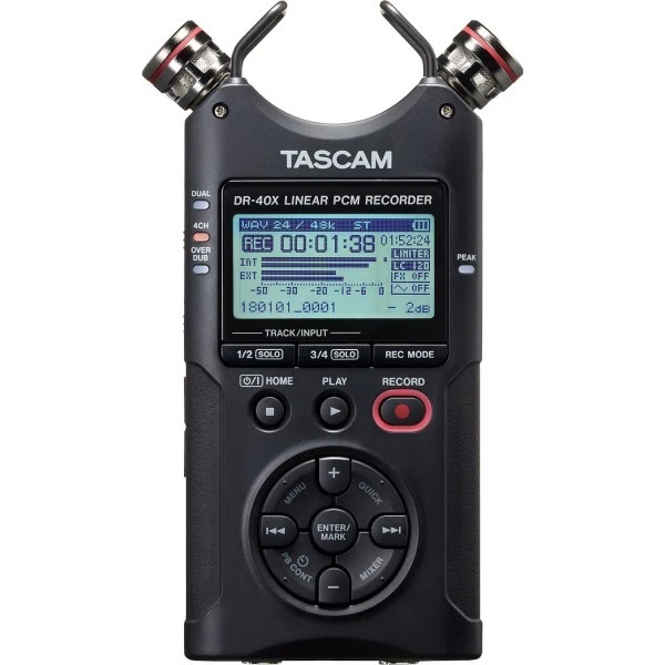 Tascam DR-40X Mobiler Audio Recorder | Neu - Bild 3 von 4