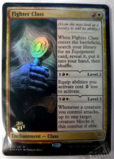 Fighter Class - FOIL Promo Rare - MTG Adventures in the Forgotten Realms - 222