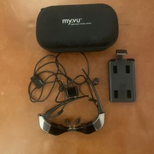 MyVu Solo Plus Personal Media Viewer Virtual Big-Screen iPod Glasses With Case
