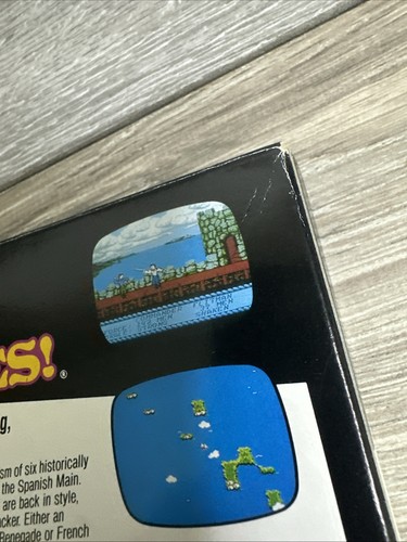 Pirates! NES Nintendo C Boxed Great Shape With Map/ Poster no manual - Picture 12 of 17