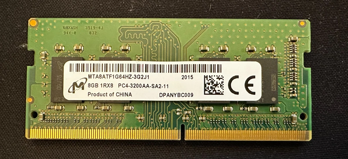 Micron SO-DIMM 8GB Computer RAM for sale | eBay