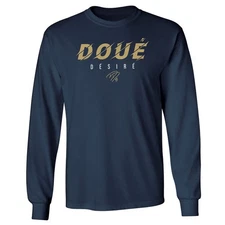 Desire Doue Paris Singed Inspred Design - Soccer Fans Long Sleeve Tshirt