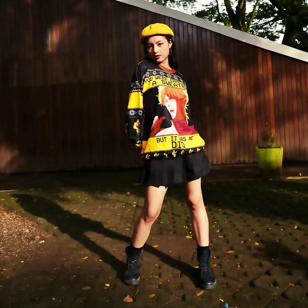 It Was Me Dio Jojo’s Bizarre Adventure Ugly Christmas Sweater