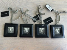 Creative Co-op Small Square Picture Frames 2x2” Metal Photo Frame w/ Ribbon NEW