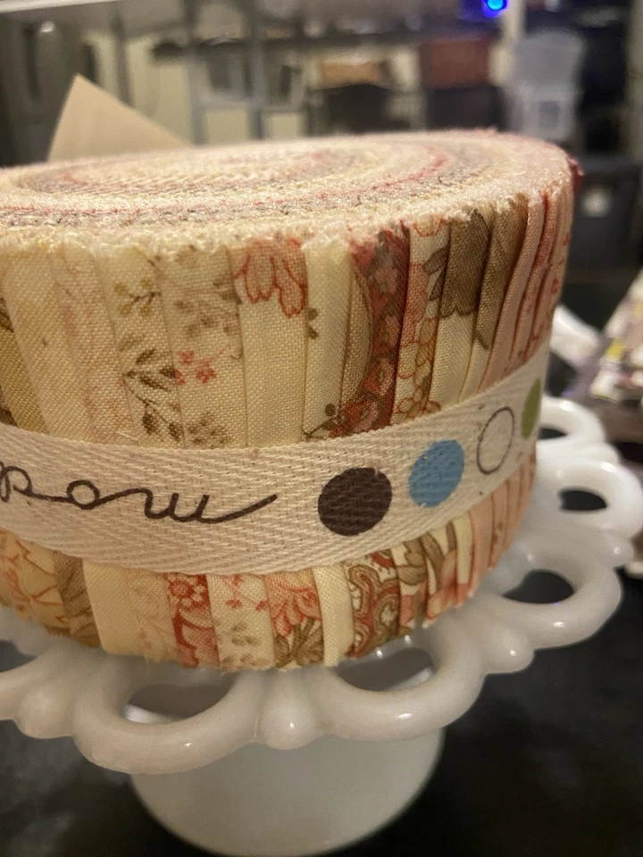 Aster Manor By 3 Sisters For Moda Rare OOP Jelly Roll - Image 3 of 4