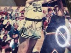 Autographed Larry Bird Signed Photo Mounted On A Plaque Vintage No COA — photo 3