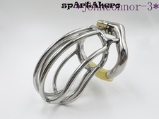 NEW Stealth Lock Chastity Cage Stainless Steel Chastity Device For Men Lock Ring