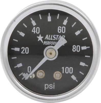 #ad Allstar Performance ALL80216 Pressure Gauge 0 100 psi Mechanical Analog $21.99