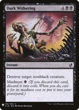 x1 Dark Withering - Mystery Booster - NM - MTG