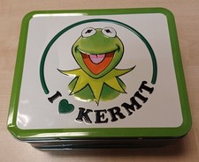 The Muppets I Love Kermit Metalldose Aufbewahrung/Brotdose Sammlerstück Old Navy
