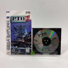 P.T.O. II (Sega Saturn, 1996) Disc Only