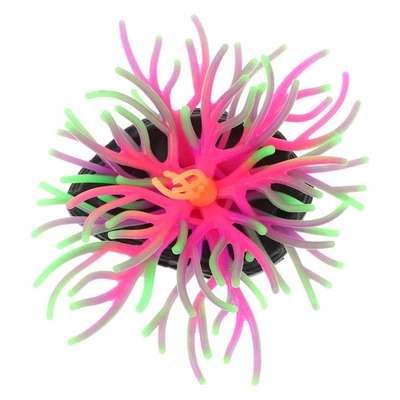 Sea Anemone Silicone Fish Tank Decorations Aquarium Landscaping Landscape