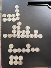 Lot of 43 Silver Quarters 1934-1964