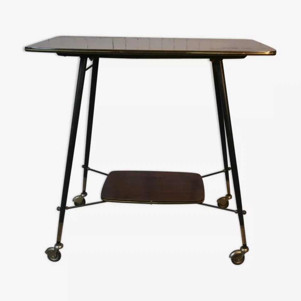 meuble TV/ desserte a roulettes vintage - Photo 2/4