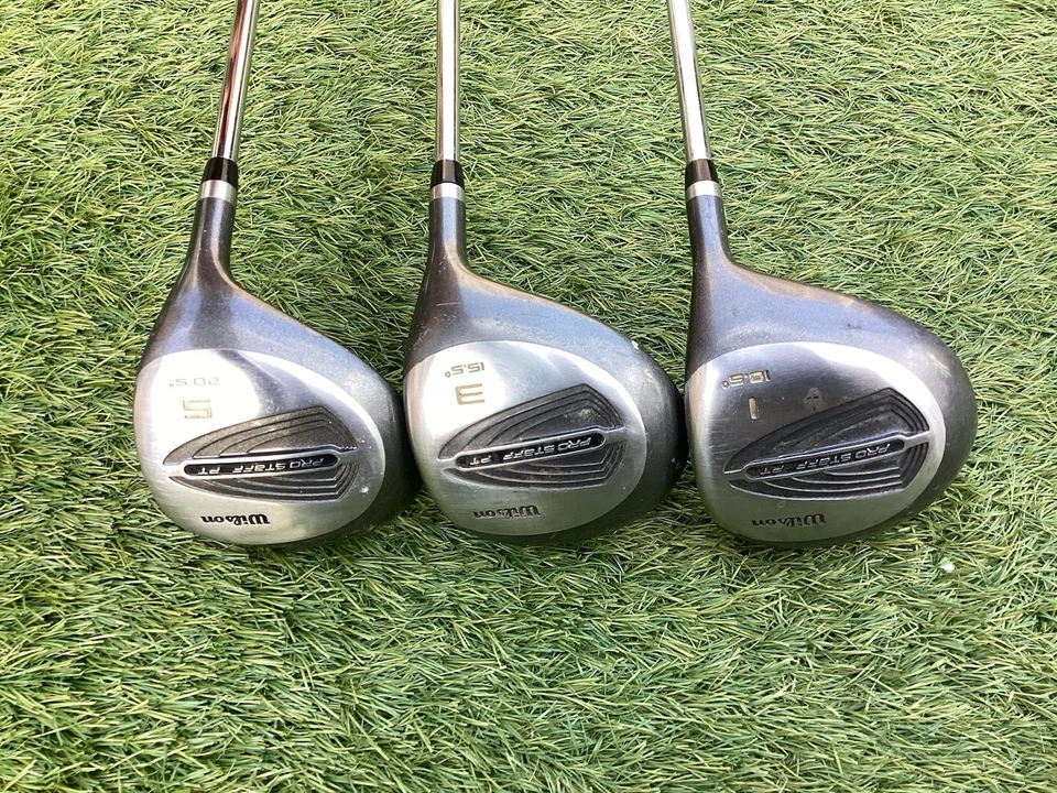 Right Handed Wilson Golf Club Set /Ping Cart Bag/ - Image 3 of 4