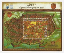 Romania 2007 - Block ** Sibiu / Luxembourg Capital of Culture 2007 - MNH