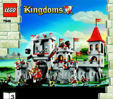 LEGO 7946  /  Kingdoms King's Castle Löwen Ritter Burg