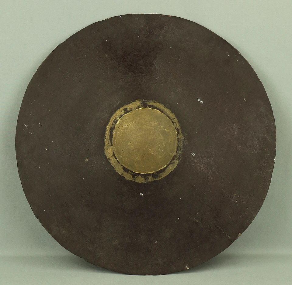 Casco sombrero samurai japonés Jingasa 2 piezas Foto 3 de 4