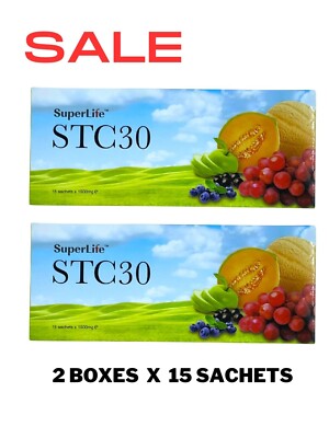 2 Boxes Superlife STC30 Supplement Stemcell Activator Vitamins