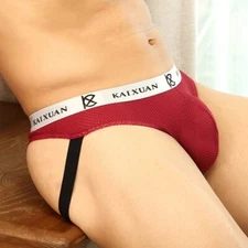 Mens Underwear Jockstrap Men Sexy Thongs Gay G Strings Sissy Panties Jock Strap
