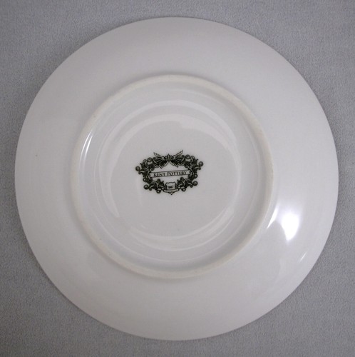 Tazas de café de té de gran tamaño Kent Pottery 1887 platillos rosas rosadas encaje y lunares - Imagen 10 de 20