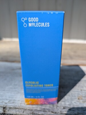 NIB GOOD MOLECULES Glycolic Exfoliating Toner 120ml/4fl. oz.