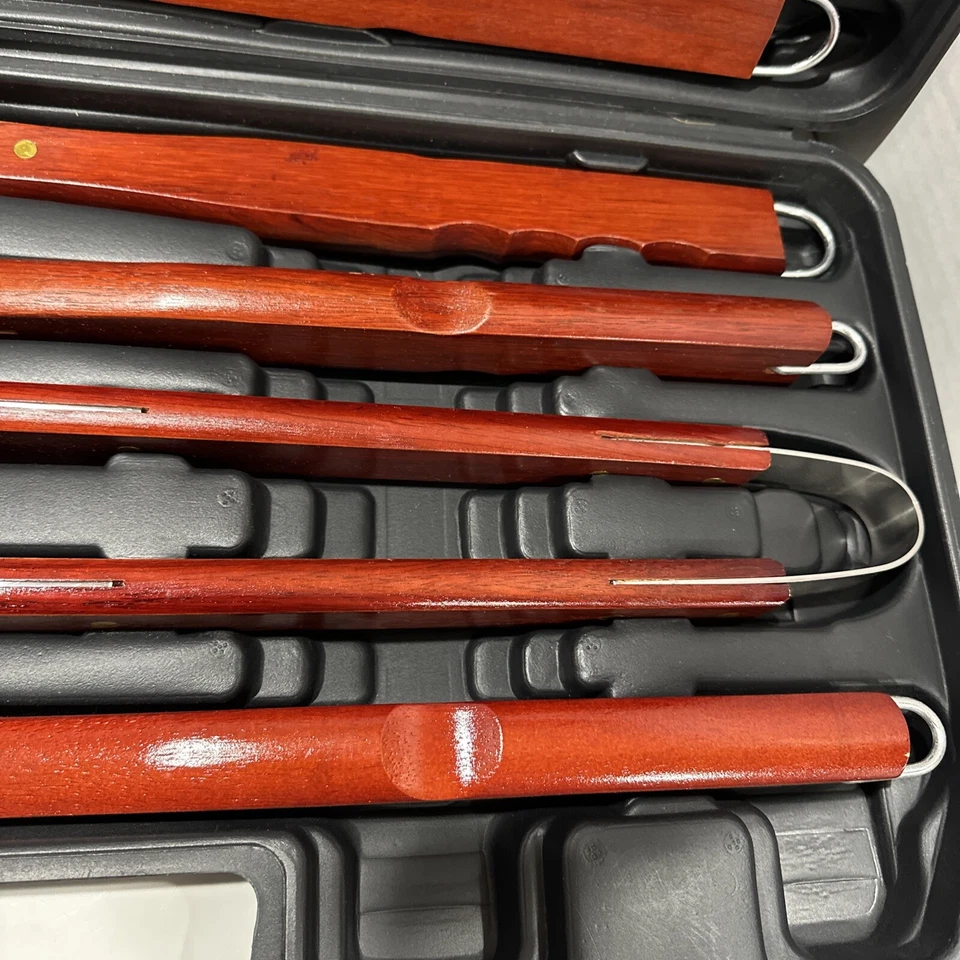 Picnic At Ascot 18-Piece BBQ Grill Set - Missing Grill Brush - Never Used - Image 4 of 4