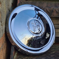 Morris Minor Morris 1000 Morris Oxford Chrome Hub Cap Made In England.