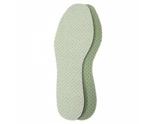 Latex shoe insole Clorofila - shoe odor inserts with antibacterial treatment