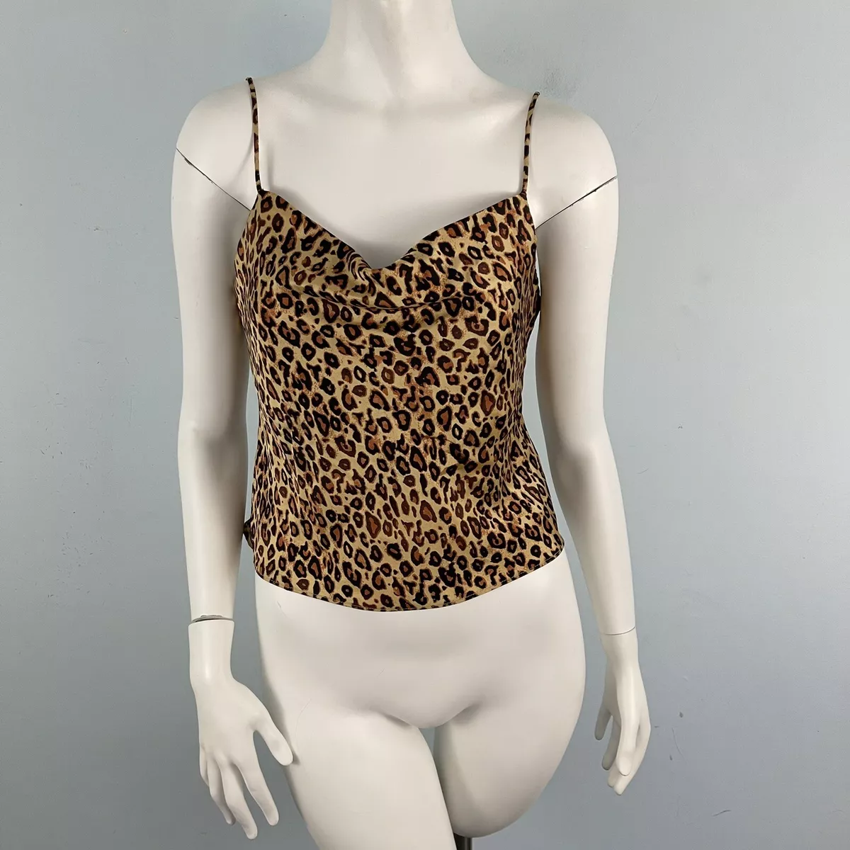 Zara leopard print cami