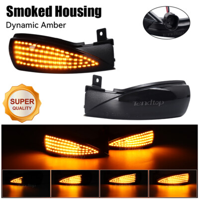 For Mazda 3 BL 6 GH 07-15 Dynamic LED Turn Signal Blinker Side Mirror Light