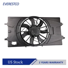 Condenser Radiator Cooling Fan Assembly For 2005-2010	Chevrolet	Cobalt 2.0L 2.2L