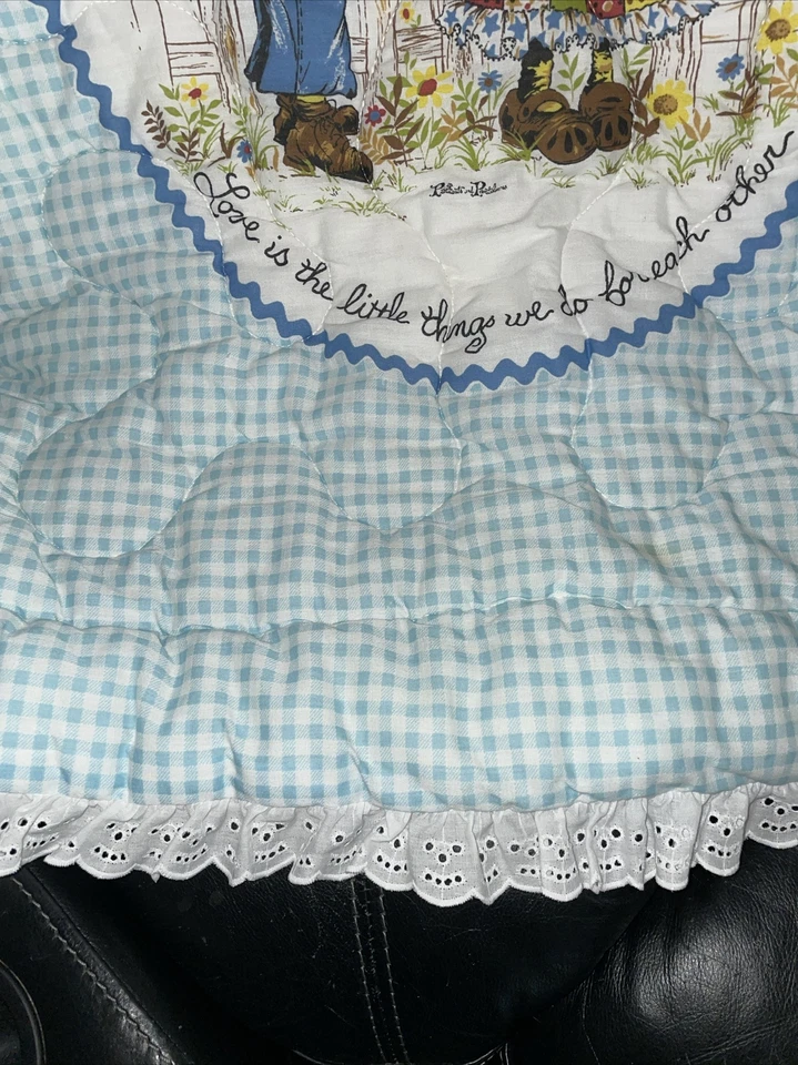 Edredón de cuna vintage Holly Hobbie enaguas y pantalones Foto 3 de 4