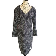Karl Lagerfeld sheath dress flounced sleeves . Size 12