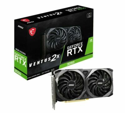 MSI GeForce RTX 3050 Ventus 2X 8GB GDDR6 Grafikkarte.