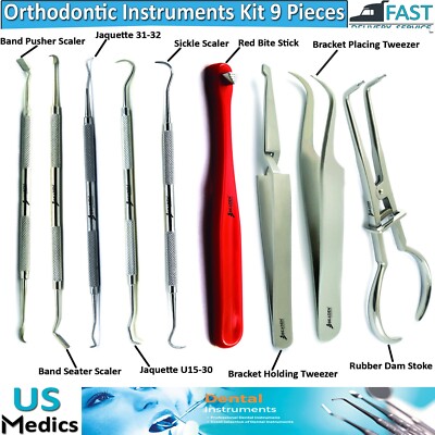 Orthodontic Kit Bracket Holding Band Sitter Placement Ligaturing ...