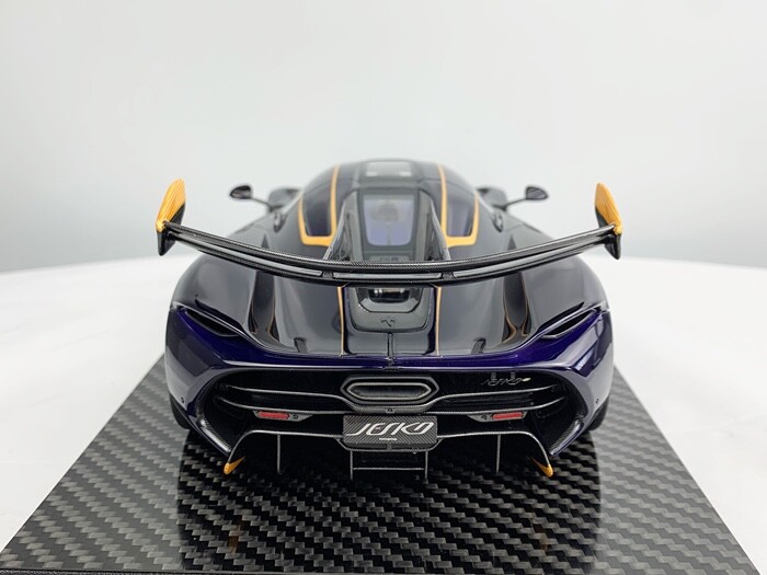 新発 FrontiArt ケーニグセグ jesko ブラックカーボン ミニカー 新発 FrontiArt ケーニグセグ jesko ブラックカーボン ミニカー