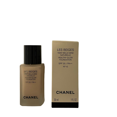 Chanel Les BEIGES TEINT BELLE MINE NATURELLE HEALTHY GLOW Foundation N°10 30ml