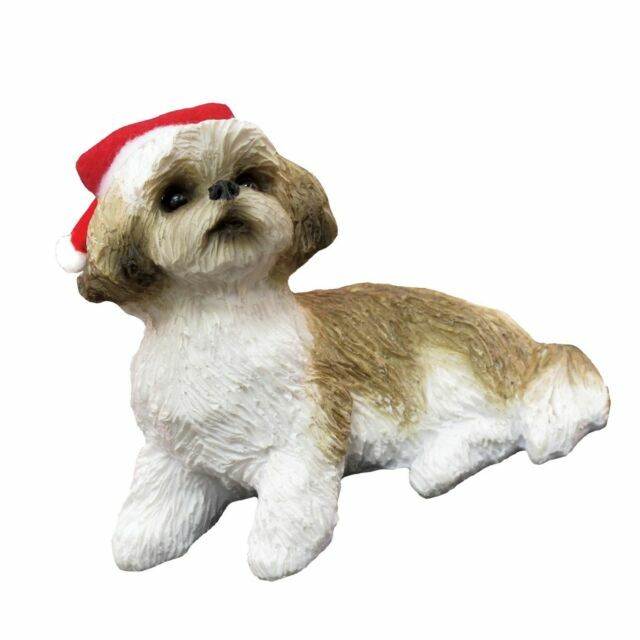 white and gold santa hat