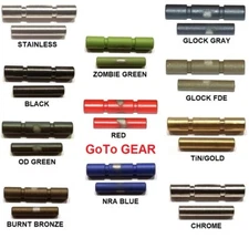 Stainless Steel 2 Pin Kit For Glock 42 43 43X 48 Choose Custom Color