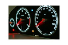 Opel Vectra C design 1 glow gauge plasma dials tachoscheibe glow shift indicator